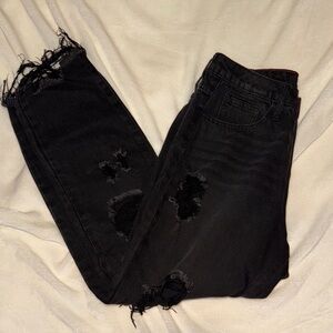 Cello Charcoal Distressed Jeans